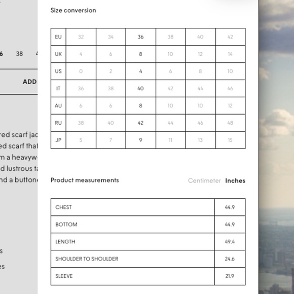 Toteme Embroidered Scarf Coat in Black, Size EU 36 / US 4 - Picture 8 of 8